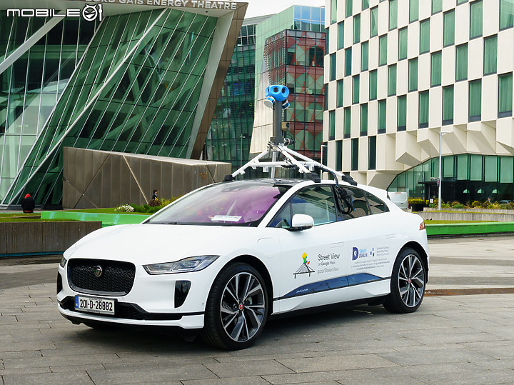 【海外新訊】即時路況還不夠,Juguar I-Pace成為首款Google電動街景車,測量都柏林空氣品質。