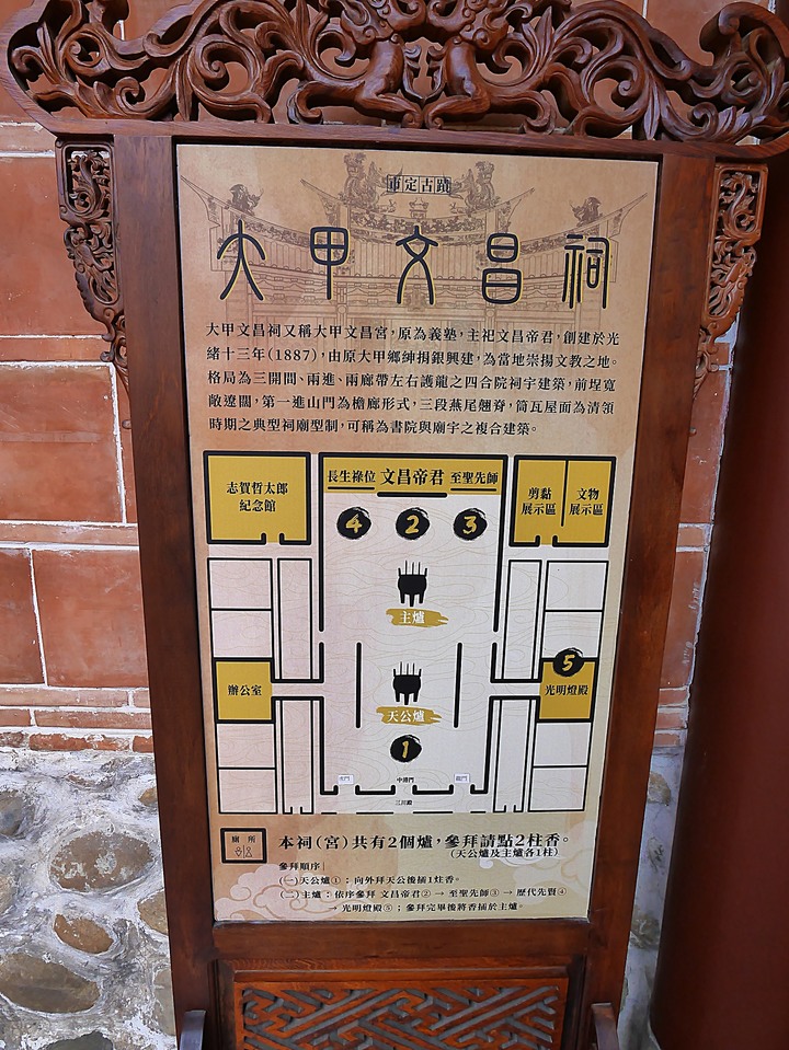 大甲文昌祠|林氏貞孝坊|大甲鎮瀾宮 — 到大甲最早的學校與其他古蹟散步去