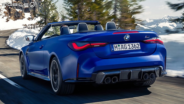 【海外情報】BMW發表M4 Competition Convertible敞篷版,M xDrive加持、3.7秒加速破百!