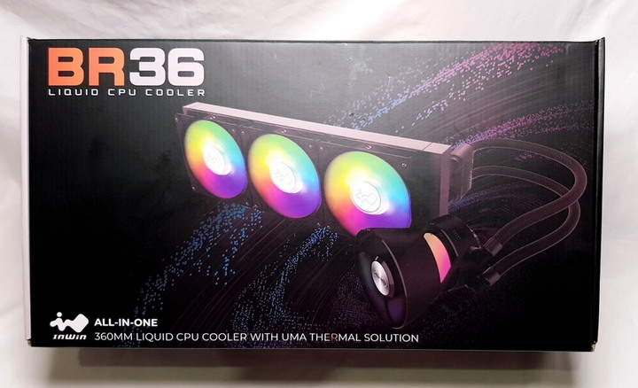 夠冷夠閃亮的一體式水冷散熱器 - 迎廣 InWin BR36