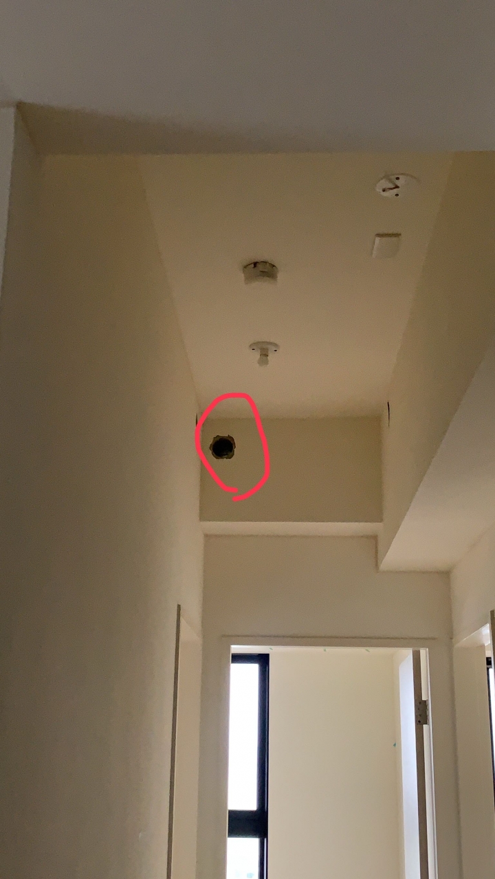 請益！樑柱被洗洞
