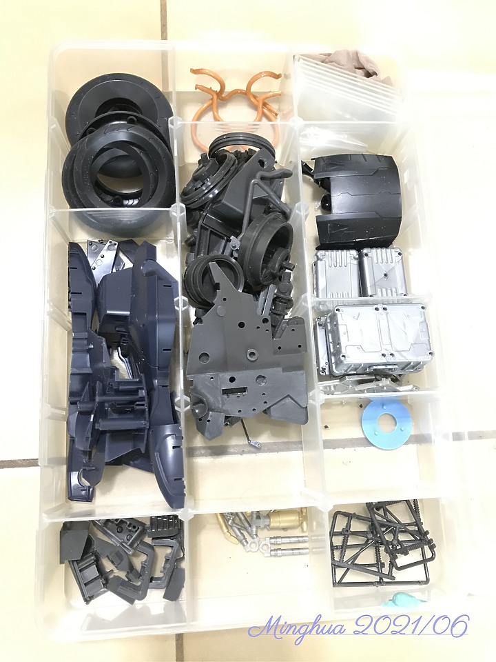 Kotobukiya 壽屋 1/12 死亡擱淺 倒三輪車 + Ludens 簡單分享