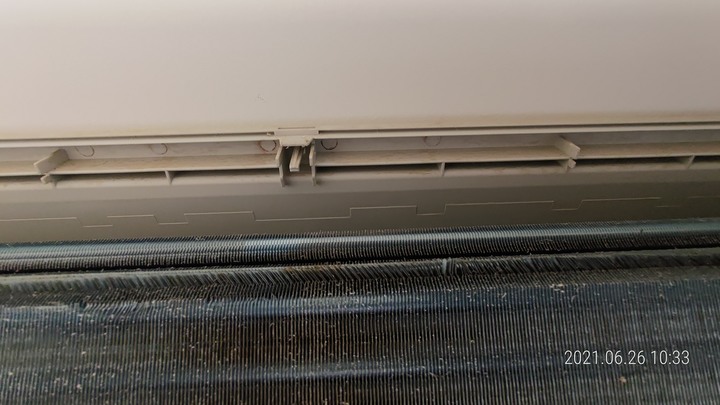 DIY國際牌LJ分離式冷氣室內機清洗