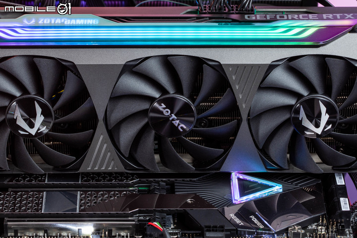ZOTAC GAMING GeForce RTX 3080 Ti AMP Holo 顯示卡開箱實測 緊緻身形內的效能選擇