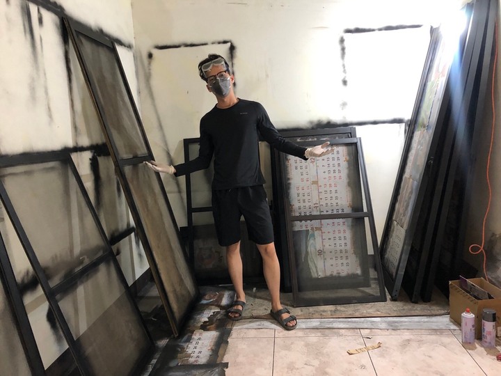 ［開箱］高雄20年中古屋翻新，輕工業森林風單身男子共享空間