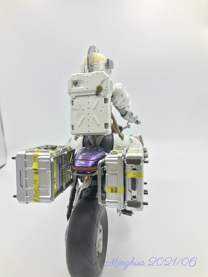 Kotobukiya 壽屋 1/12 死亡擱淺 倒三輪車 + Ludens 簡單分享