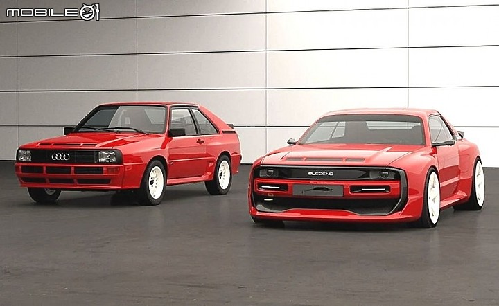 【海外新訊】向Audi Sport quattro絕對的致敬,德國電動車公司ELegend推出EL1復古純電超跑