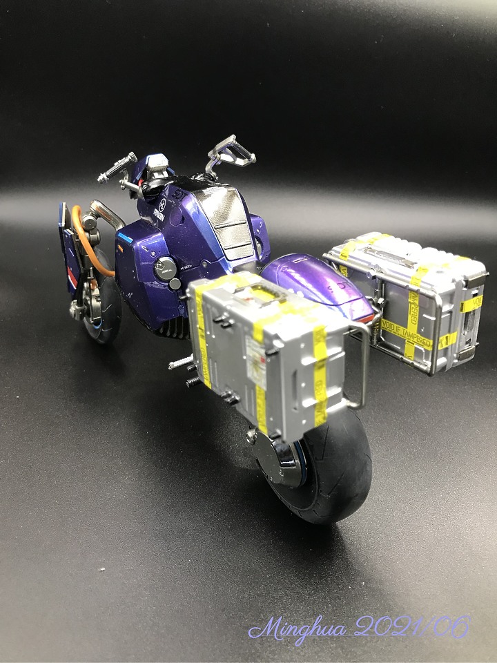 Kotobukiya 壽屋 1/12 死亡擱淺 倒三輪車 + Ludens 簡單分享