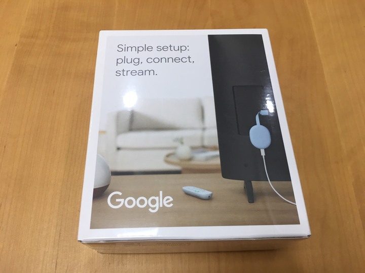 「開箱」Google Chromecast 第四代