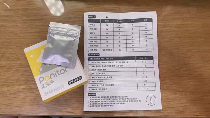 來用用看消毒錠-走潔淨