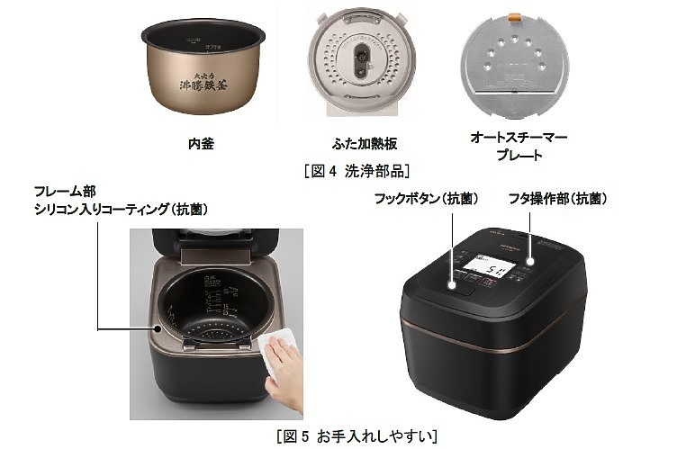 【海外情報】日立推出全新IH電子鍋 RZ-W100EM  環境感溫超智慧！