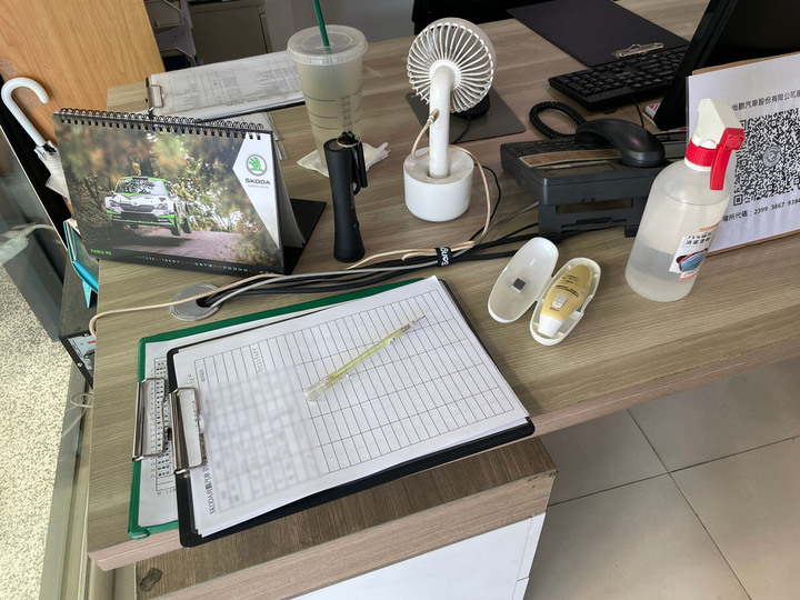 疫情期間很令人放心的Skoda原廠保養~