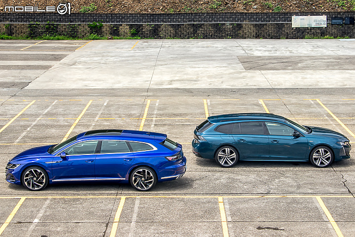VW Arteon Shooting Brake v.s Peugeot 508 SW |200 萬級美型 Wagon 對決!