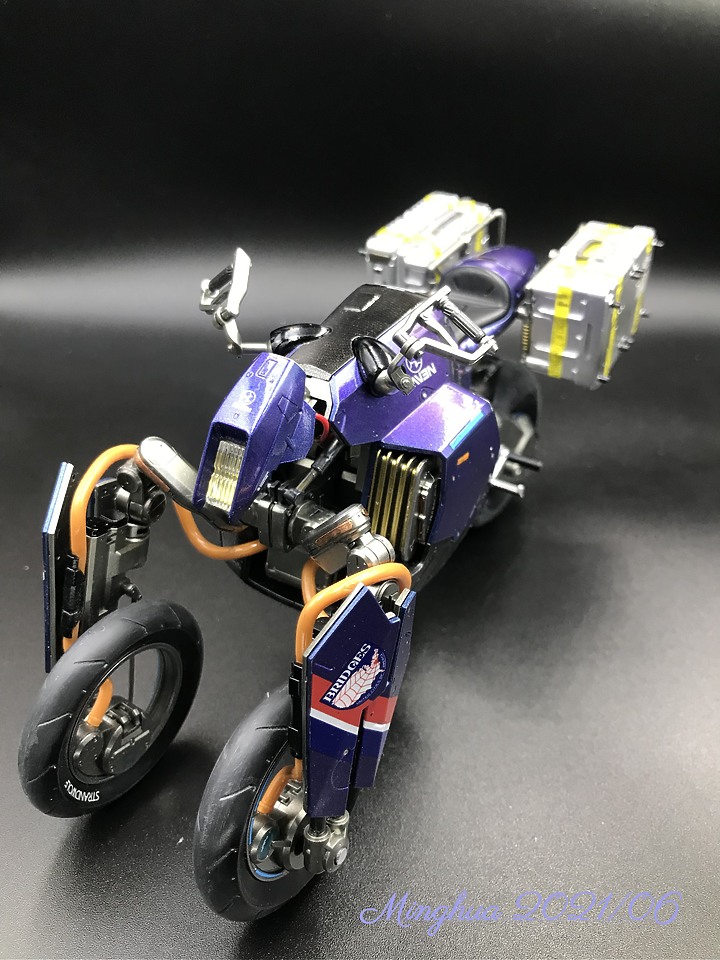 Kotobukiya 壽屋 1/12 死亡擱淺 倒三輪車 + Ludens 簡單分享
