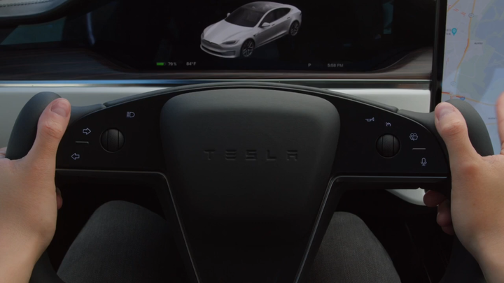 《Model S/X》無排檔桿的AP操作方式/Yoke方向盤介紹