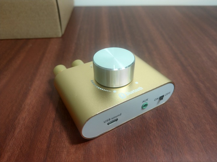 (開箱分享)蘑菇藍牙功放器