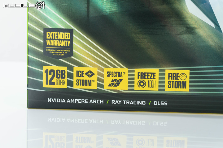 ZOTAC GAMING GeForce RTX 3080 Ti AMP Holo 顯示卡開箱實測 緊緻身形內的效能選擇
