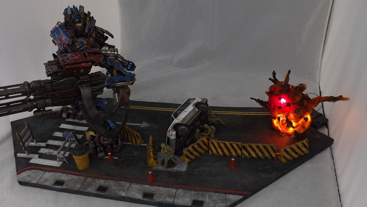 TOMY DMK01 柯博文 城市道路場景(圖非常的多)
