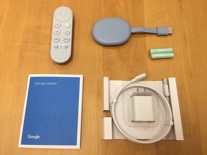 「開箱」Google Chromecast 第四代