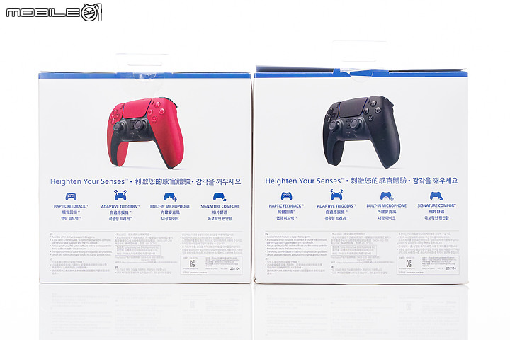 PS5無線控制器DualSense午夜黑/星塵紅開箱｜美感實用兼具！