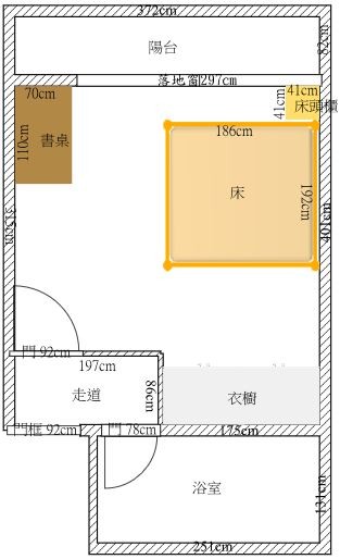 臥室牆面色系搭配、擺設詢問