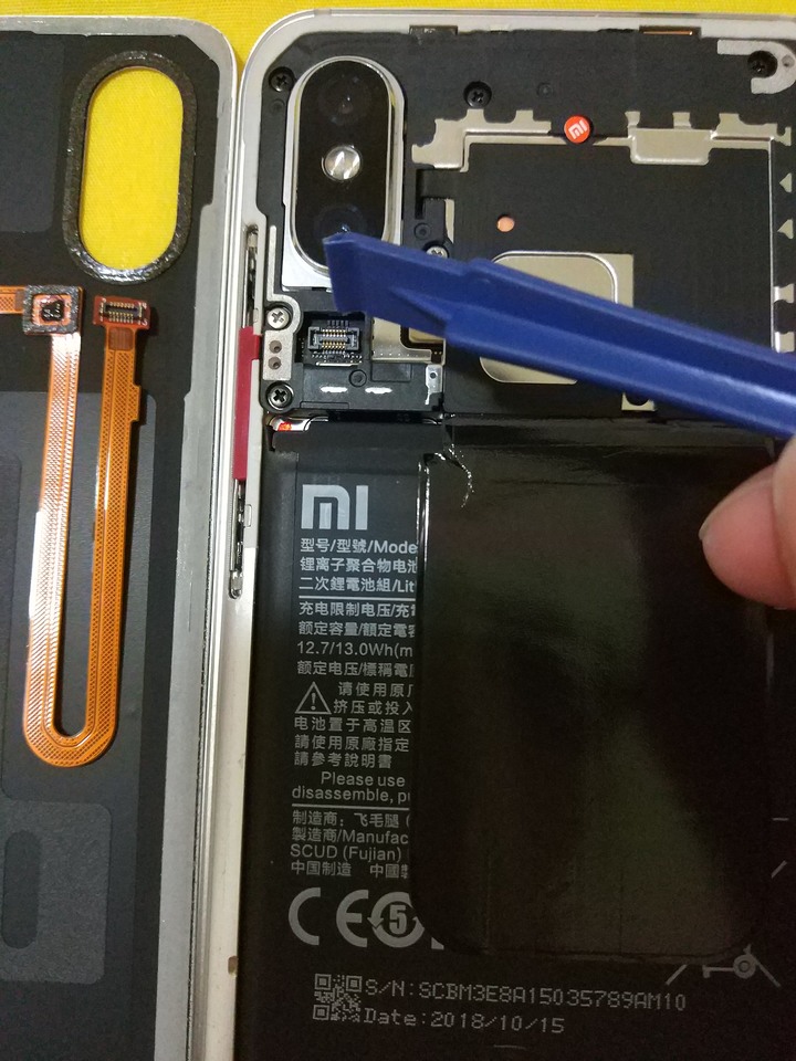 小米8換電池！