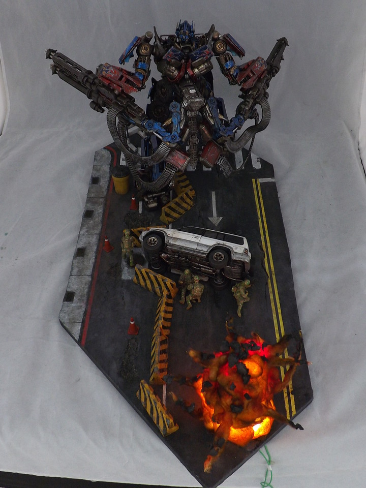 TOMY DMK01 柯博文 城市道路場景(圖非常的多)