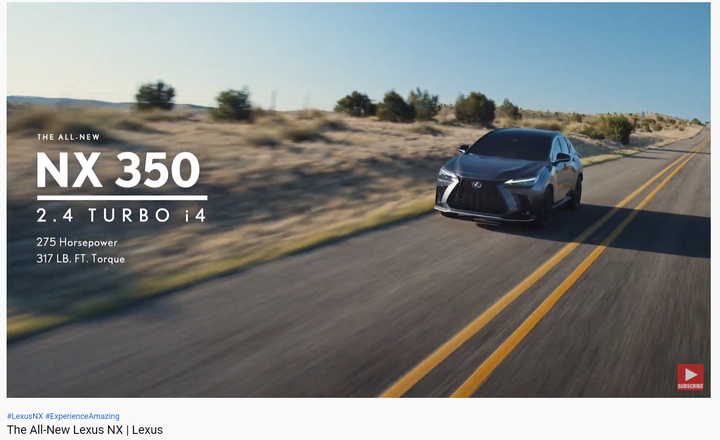lexus  2.4 渦輪 正式登場