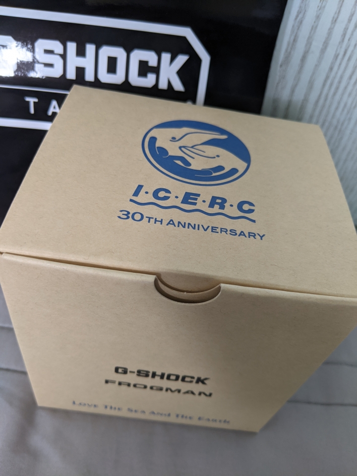 ［開箱］G Shock GWF-A1000K-2AJR 鯨豚蛙人 I.E.C.R.C. JP