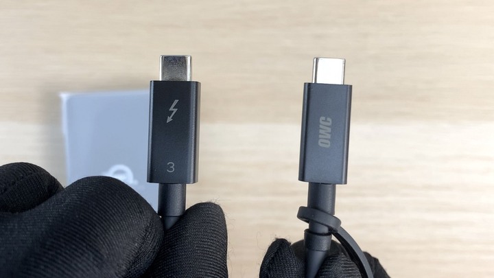 點我看大圖 天下哪有這麼好的事,能讓你左右逢源?OWC Envoy Pro FX,雙協議 Thunderbolt + USB 外接 SSD。