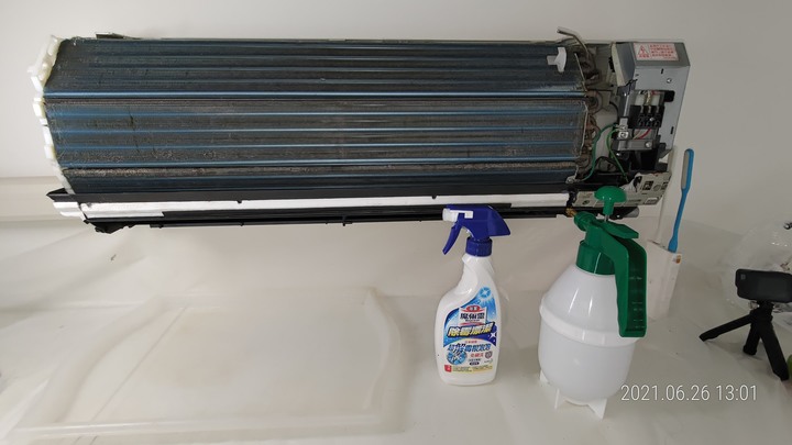 DIY國際牌LJ分離式冷氣室內機清洗
