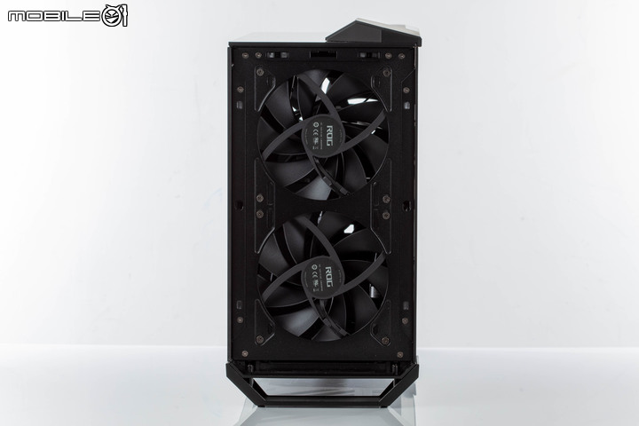 ROG Z11 電競機殼開箱試用 以斜向擺主機板真能提高性能?