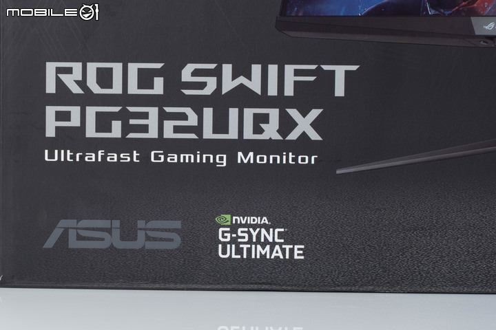 ROG SWIFT PG32UQX 電競螢幕開箱體驗 以 Mini LED 技術達成超細膩畫質演出