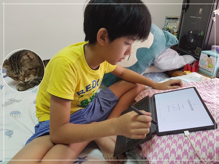 宅在家的好幫手!Lenovo Tab P11 Pro "孩子們的第一台類筆電平版“!