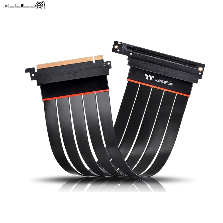 曜越 thermaltake 推出 PCIe 4.0 顯示卡延長線 垂直顯卡安裝不犧牲效能