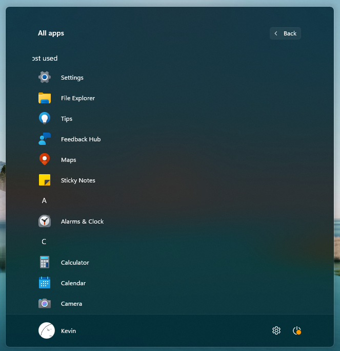 Windows 11 (build 21996) Dev版 使用心得
