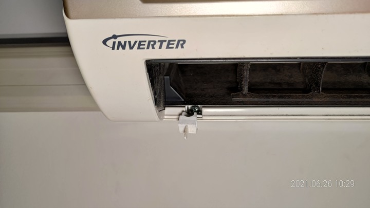 DIY國際牌LJ分離式冷氣室內機清洗