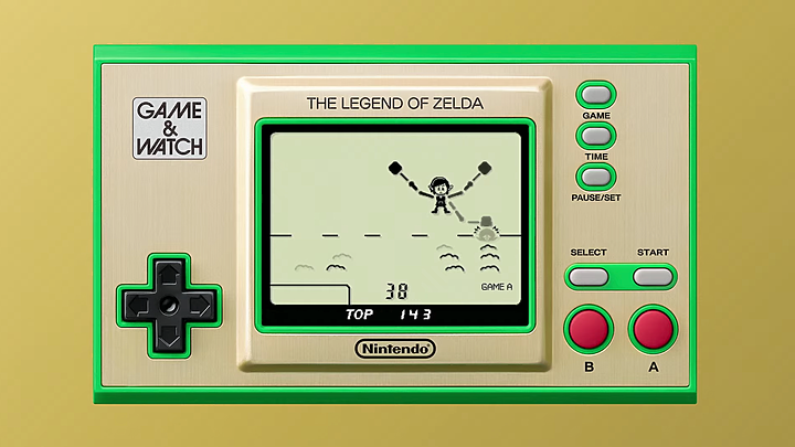 賀35週年！「Game&Watch：薩爾達傳說」經典掌機11/12開賣