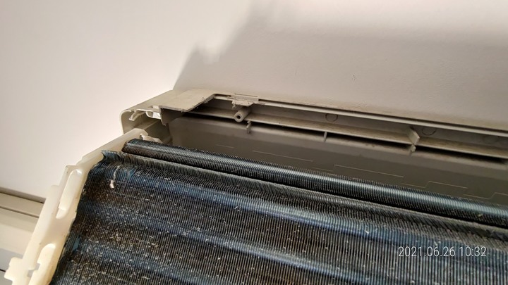 DIY國際牌LJ分離式冷氣室內機清洗