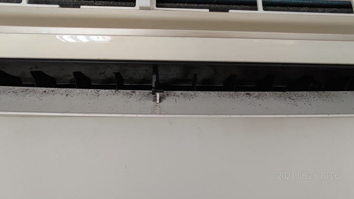 DIY國際牌LJ分離式冷氣室內機清洗