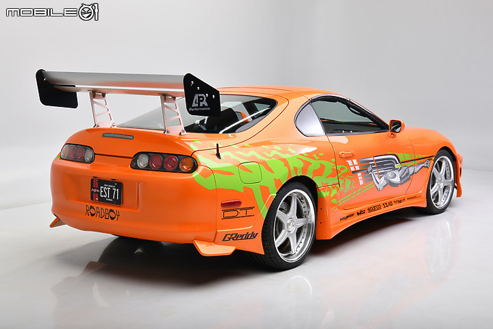 【玩命關頭】保羅沃克成名戰駒「Toyota Supra」,以超過1500萬元新台幣高價賣出!