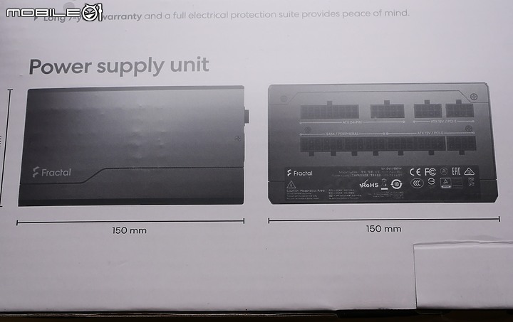 Dynamic 140 靜音風扇採用 Fractal Design ION Gold 850W 開箱