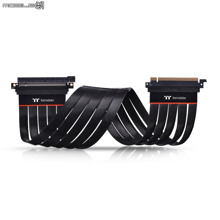 曜越 thermaltake 推出 PCIe 4.0 顯示卡延長線 垂直顯卡安裝不犧牲效能