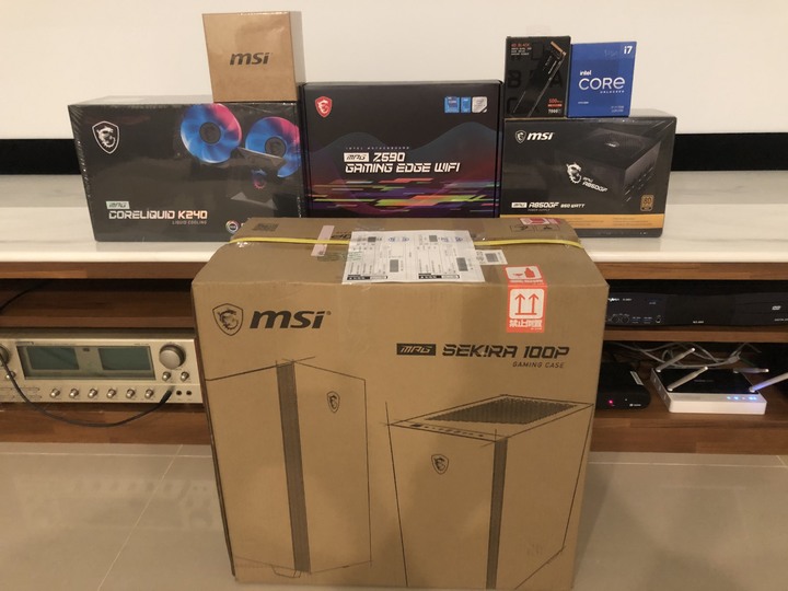 MPG CORELIQUID K240 水冷開箱文