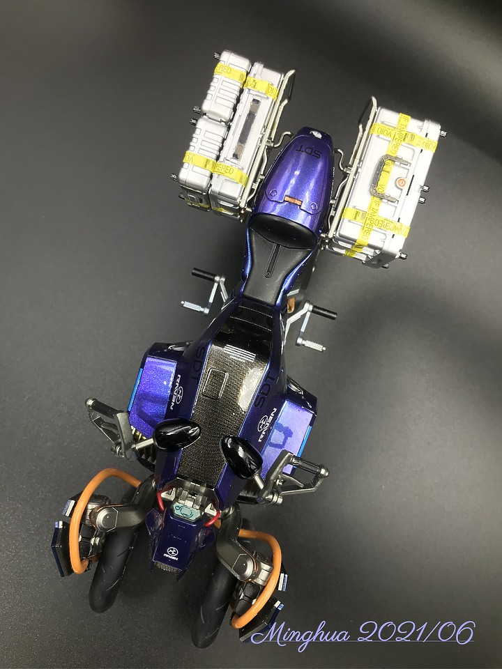 Kotobukiya 壽屋 1/12 死亡擱淺 倒三輪車 + Ludens 簡單分享