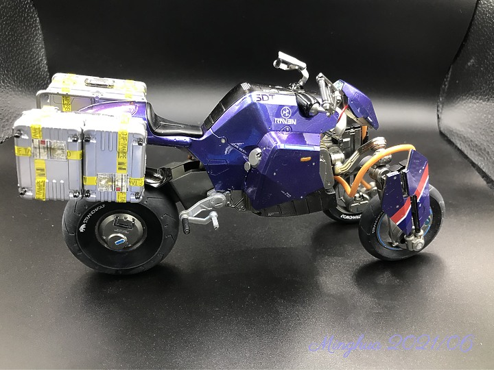 Kotobukiya 壽屋 1/12 死亡擱淺 倒三輪車 + Ludens 簡單分享