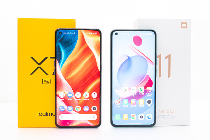 比較 /「小米11 Lite 5G」 v.s 「realme X7 Pro 5G」 CP值萬元機 誰合你胃口?
