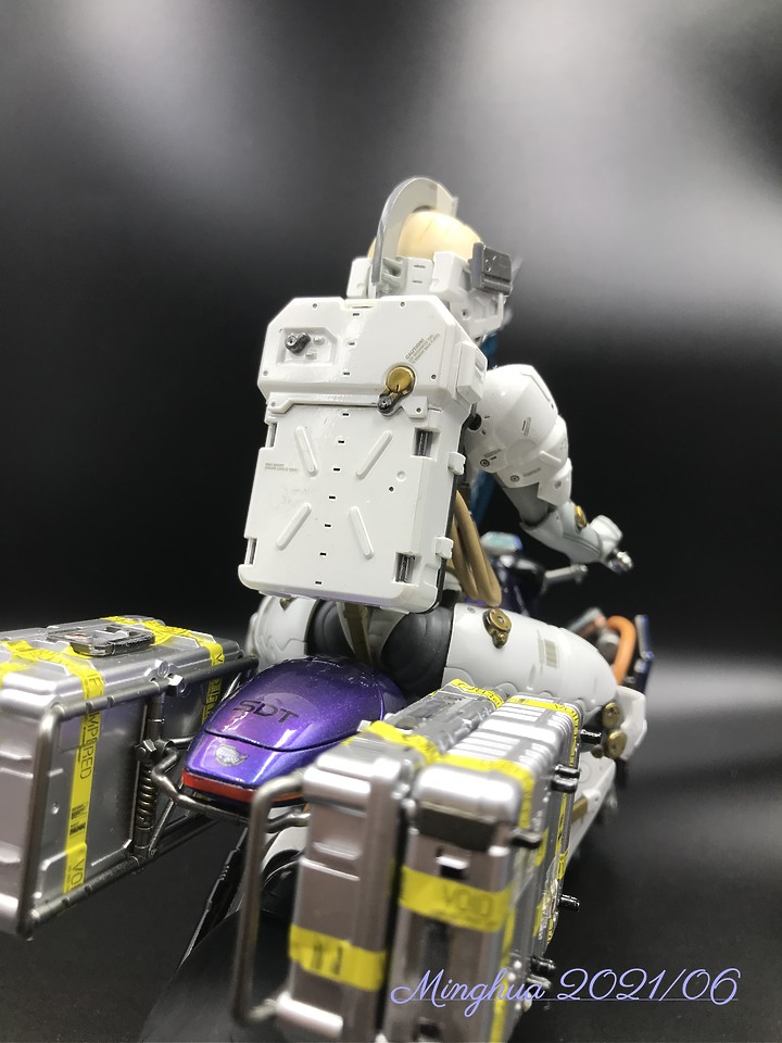 Kotobukiya 壽屋 1/12 死亡擱淺 倒三輪車 + Ludens 簡單分享