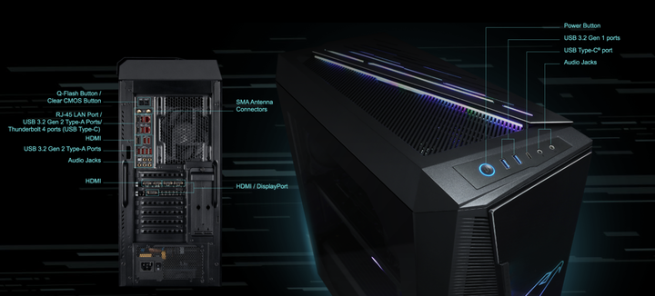 技嘉推出新款 AORUS MODEL X/MODEL S 電競主機 以全塔/迷你、Intel/AMD 雙線組合主攻頂級效能