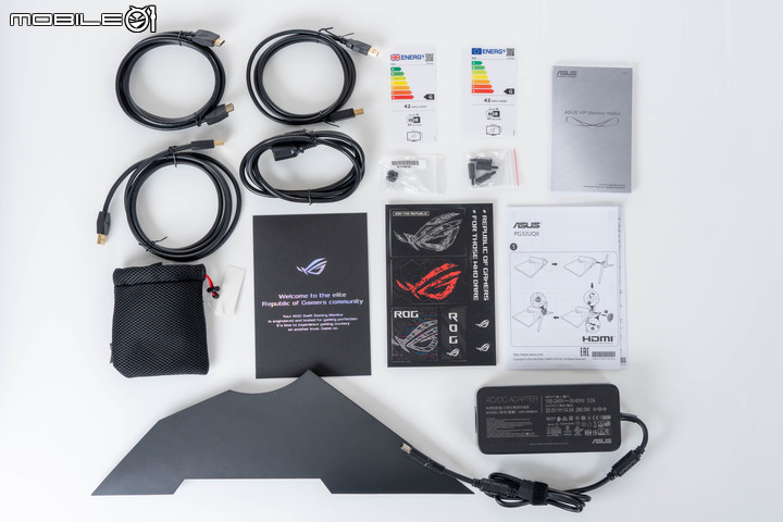 ROG SWIFT PG32UQX 電競螢幕開箱體驗 以 Mini LED 技術達成超細膩畫質演出